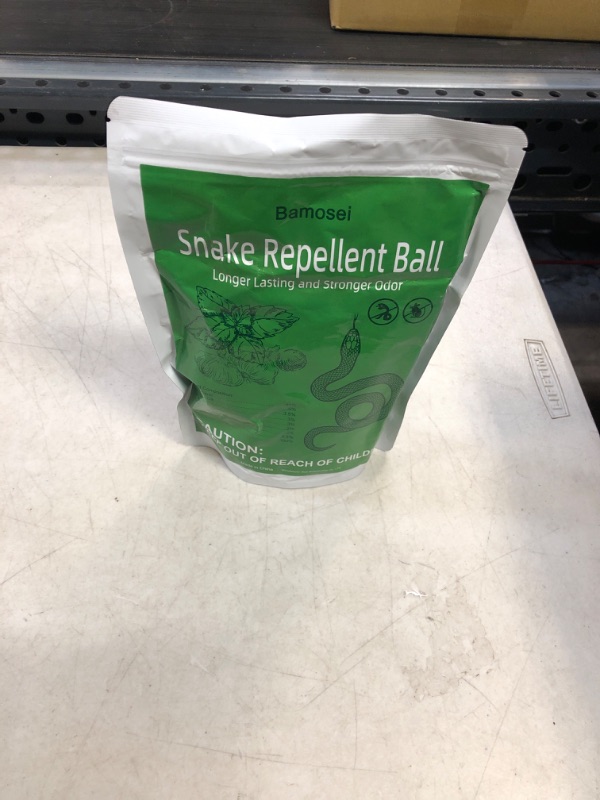 Photo 1 of Bamosei 9 Packs Snake Away Repellent for Yard Powerful Be Gone Pet and Children Safe Ball for Outdoors Defence Lawn Garden Camping Fishing Home Indoors Control