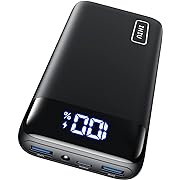 Photo 1 of INIU Portable Charger, 22.5W 20000mAh USB C in & Out Power Bank Fast Charging, PD 3.0+QC 4.0 LED Display Phone Battery Pack Compatible with iPhone 15 14 13 12 Pro Samsung S21 Google iPad Tablet, etc