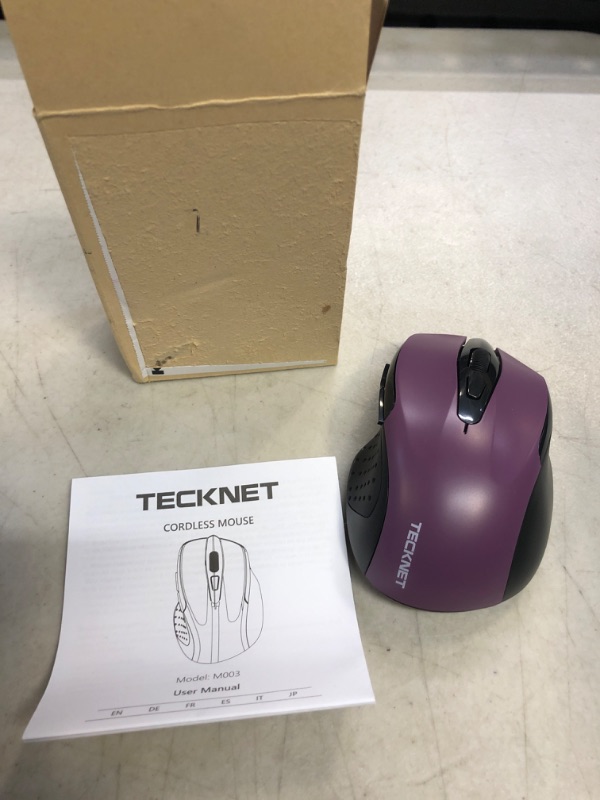 Photo 1 of Tecknet Cordless Mouse