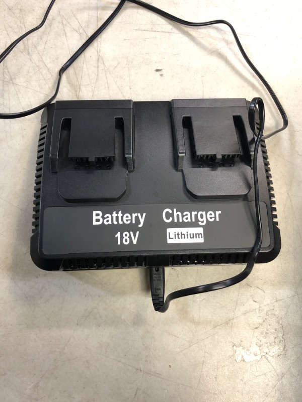 Photo 1 of Dual Charger 18V Battery