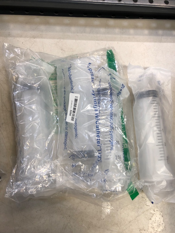 Photo 1 of 4Pack Large Disposable Syringe 