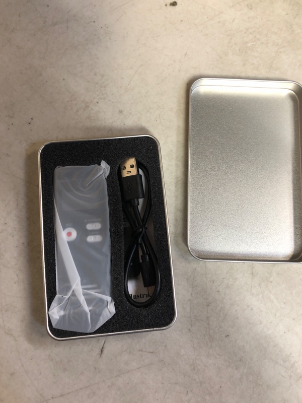 Photo 1 of 64GB Small Digital Voice Recorder - Voice Activated Recorder Rechargeable Recording Device with Line in MP3 Player Audio Recorder with Password for Lectures Meetings