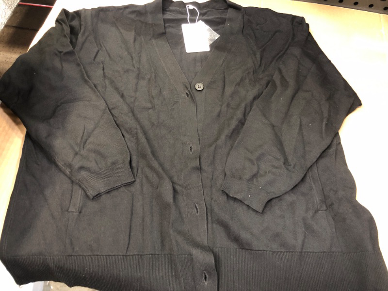 Photo 1 of 3xl JACKMAN CARDIGAN  BLACK
