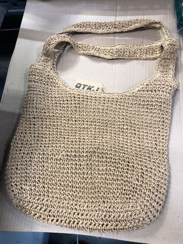 Photo 1 of Double Handle Straw Bag
