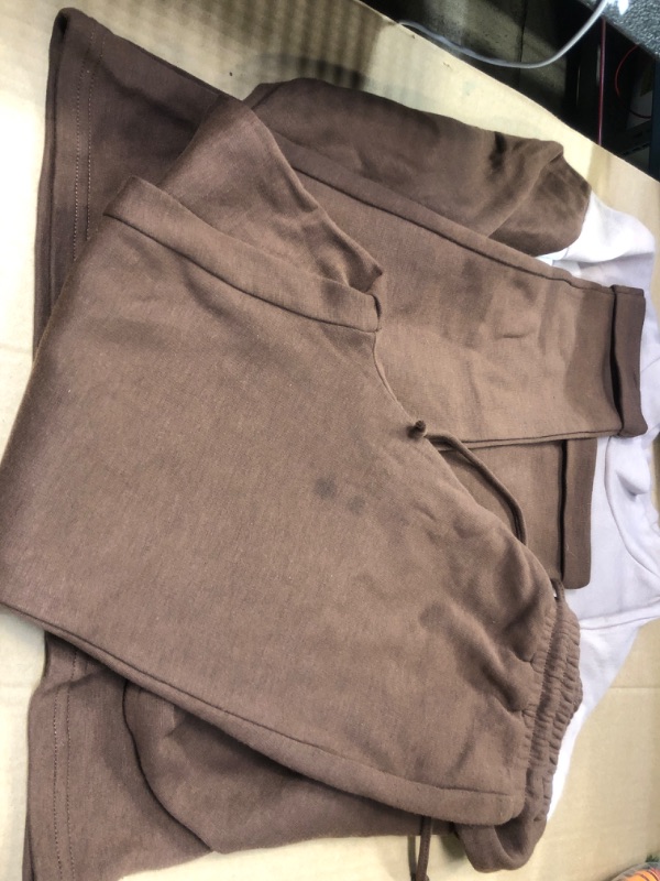 Photo 2 of 2pcs Set Pants /Shirt Sweater Size Small