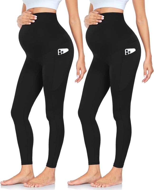 Photo 1 of 2pc-Women's Maternity Leggings  size M--