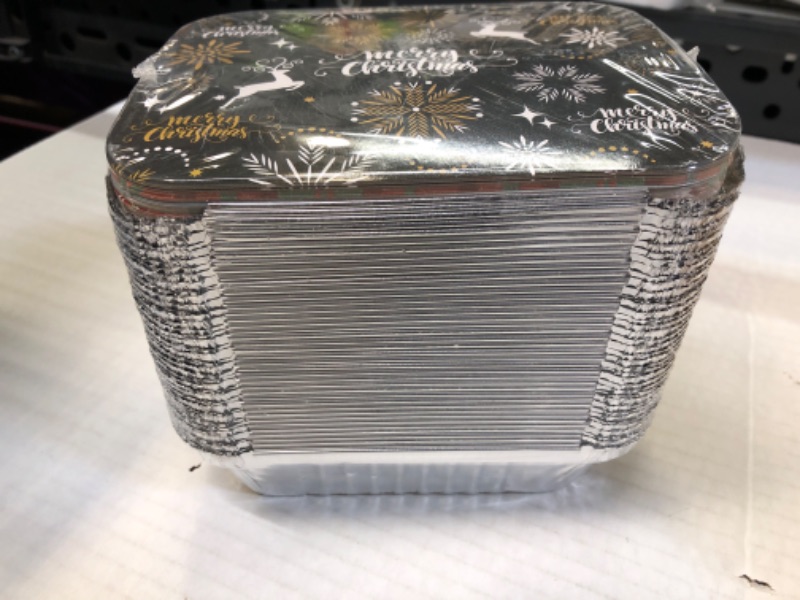 Photo 1 of 40 pcs Mini Foil Containers 