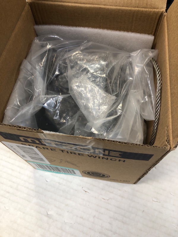 Photo 1 of MITZONE Spare Tire Winch Carrier Spare Tire Hoist Compatible with 2003-2010 Chevrolet Silverado 2500 3500 & GMC Sierra 2500 HD, 3500, 3500 HD, 3500 Classic Part# 924-502 19371173 25792480 25912261