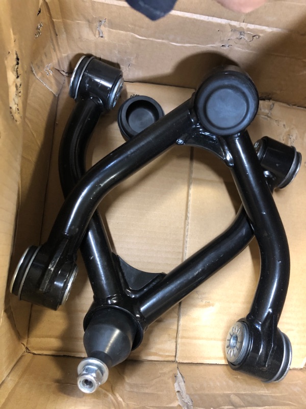 Photo 1 of Front Upper Control Arms for 2-4” Lift for 1988-1998 Chevrolet K1500 Tahoe&Blazer GM K1500 Yukon Factory Cast Steel arms, Tubular Black A-arm