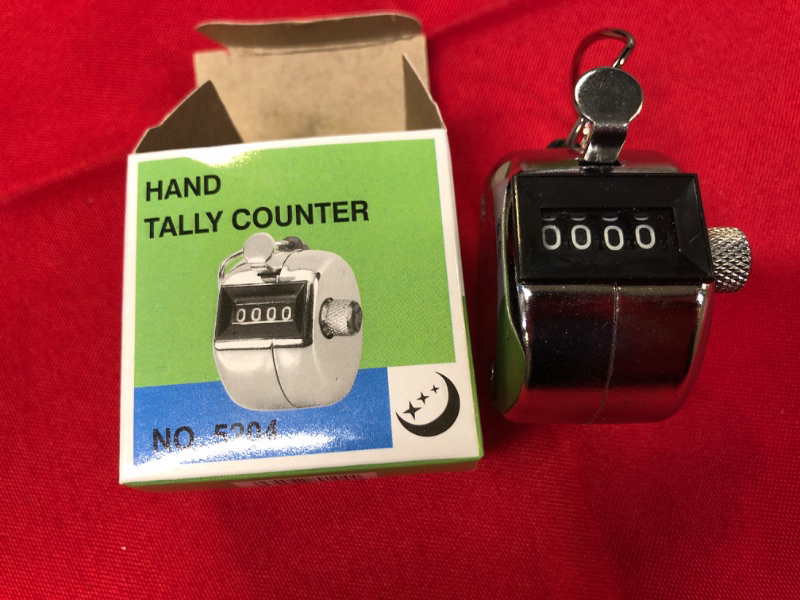 Photo 1 of  Metal Handheld Tally Counter 4-Digit  