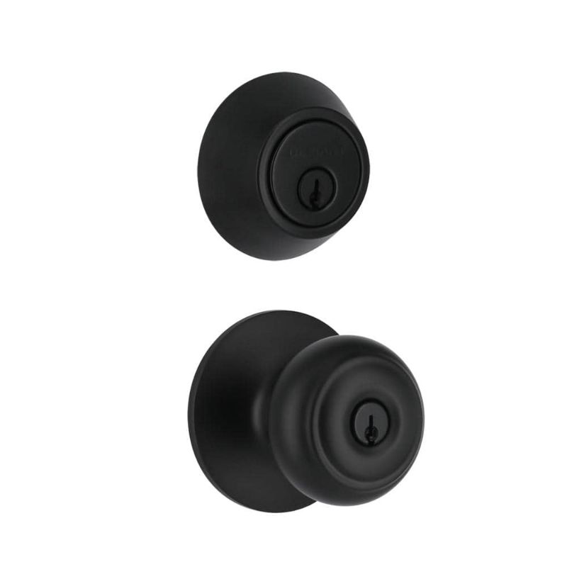 Photo 1 of Defiant Hartford Matte Black Single Cylinder Combo Pack