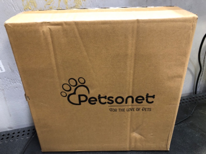 Photo 1 of PETSONET Collapsible Dog Food Storage Container - Airtight Pet Food Storage - Unfold Store up to 15 lbs of pet food or 20 lbs of rice - Ideal for Rice, Flour & Pet Food - BPA-Free