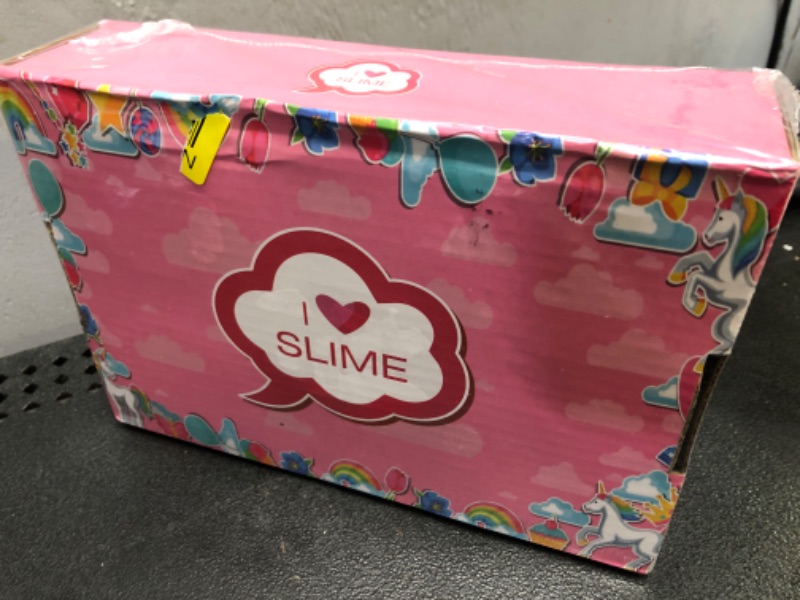 Photo 2 of Glimmer Slime 5 Packs Crunchy Slime Kit, Blitz Slime Kit for Girls,Super Soft and Non-Sticky, Birthday Gifts Slime Party Favors for Kids