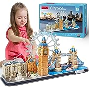 Photo 1 of 3D Puzzles for Kids Ages 8-10 - London City STEM Projects Arts Crafts for Girls Ages 8-12 - 3D Puzzle Birthday Gifts for 8 Year Old Girls