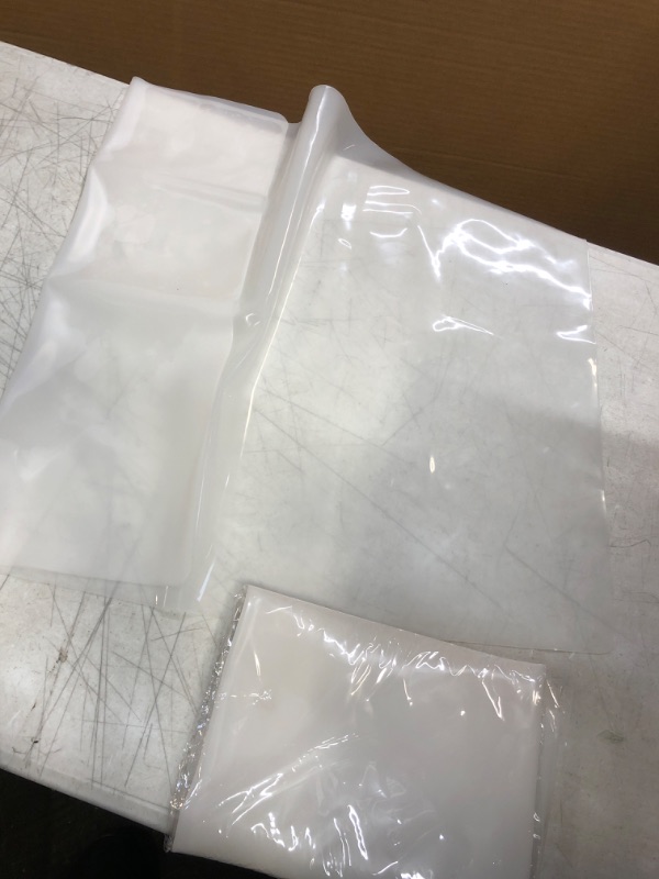 Photo 1 of 2pcs Clear Silicone Mat