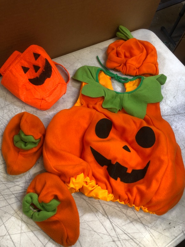 Photo 1 of Baby Pumpkin Halloween Costume