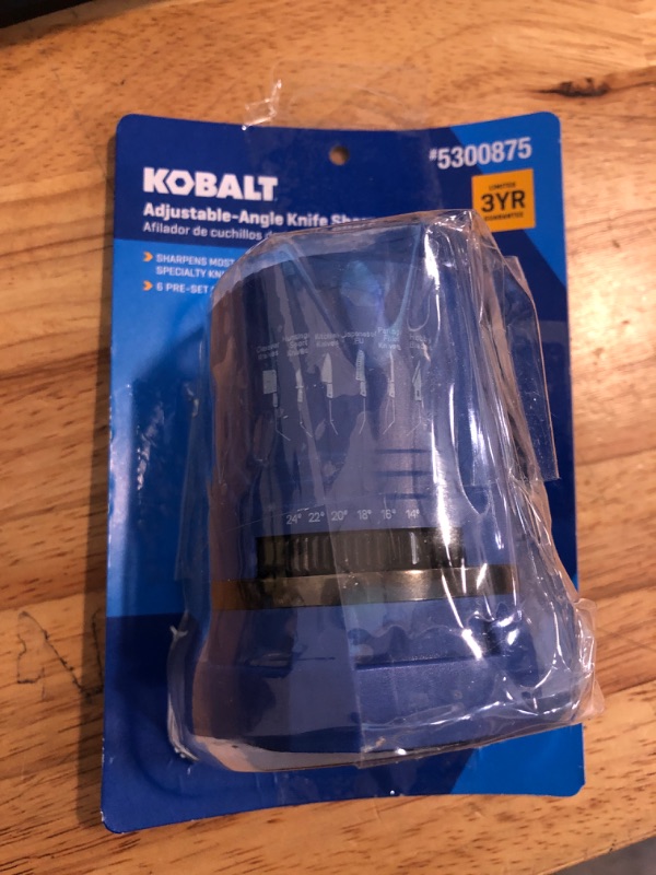 Photo 2 of Kobalt Adjustable Sharpener with Suction Cup Base