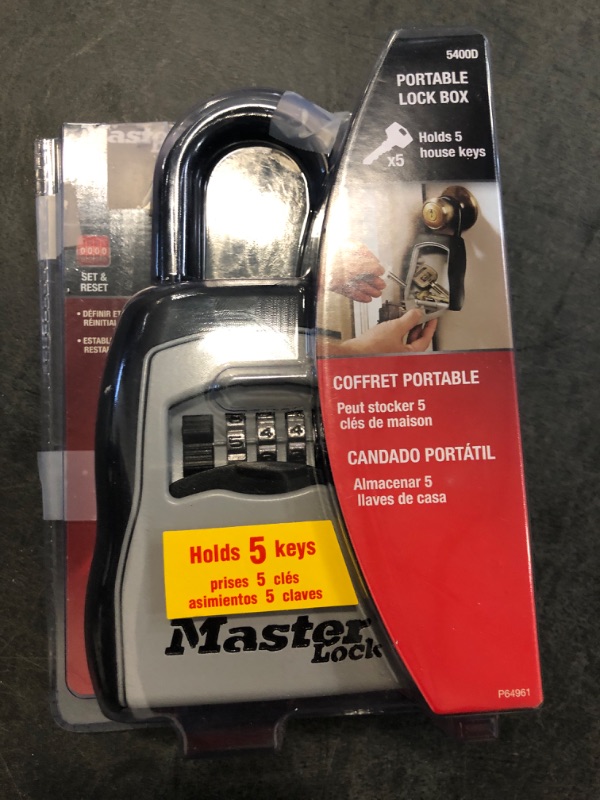 Photo 2 of Master Lock Combination Lock Box