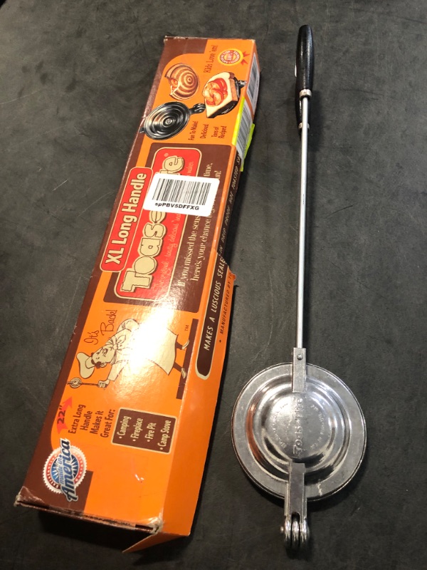 Photo 1 of Toas-Tite Long Handled Pocket Sandwich Grill, X-Large, 21.75-Inch (79358) XL-Handled