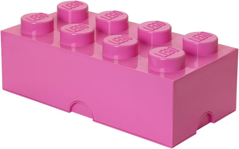 Photo 1 of LEGO Bright Purple Storage Box Brick 8, 500×250×180mm
