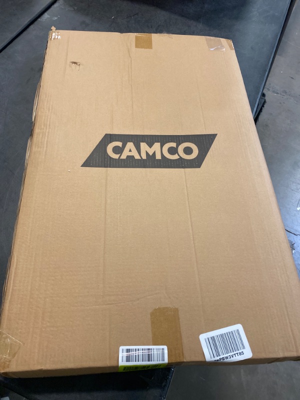 Photo 1 of Camco Portable Stadium Seat | Ideal for Benches, Picnics, The Beach, Outdoor Concerts, Sporting Events, and More | Blue (53095)