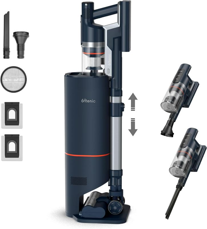 Photo 1 of Ultenic FS1 Cordless Vacuum Cleaner with All-Around Station, 30Kpa Powerful Stick Vacuum, Max 60 Mins Runtime, Self Emptying with 3L Dust Bag, Vacuum Cleaners for Home, Hardwood Floors Carpet Pet Hair
