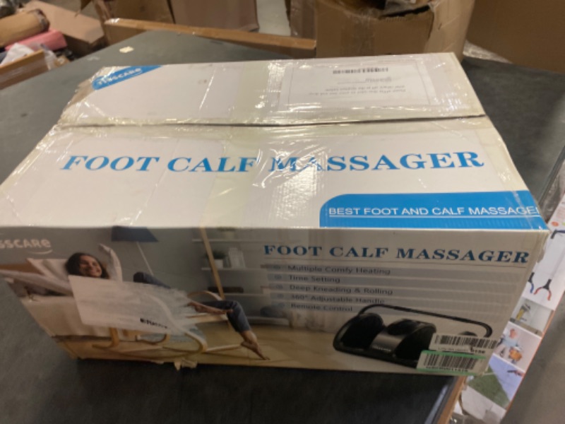 Photo 1 of TISSACRE Shiatsu Foot Massager with Heat-Foot Massager Machine for Neuropathy, Plantar Fasciitis and Pain Relief-Massage Foot, Leg, Calf, Ankle with Deep Kneading Heat Therapy