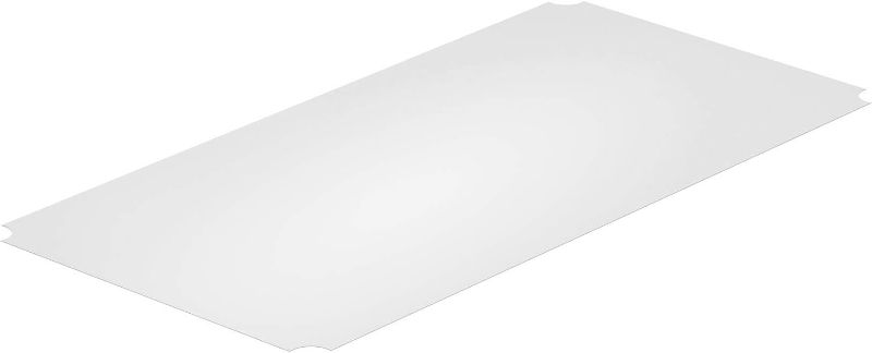 Photo 1 of Thirteen Chefs Industrial Shelf Liners 36 x 18 Inch, 5 Pack Set for Wired Shelving Racks, Clear Polypropylene
