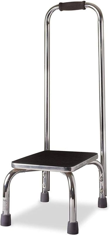 Photo 1 of DMI Step Stool with Handle for Adults and Seniors Made of Heavy Duty Metal, Holds up to 300 Pounds with 9.5 Inch Step Up