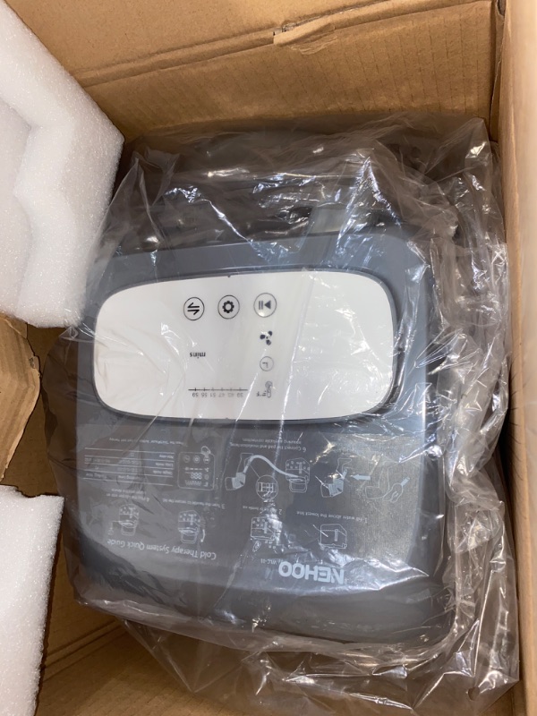 Photo 1 of Cold Therapy System, Programable Ice Therapy Machine, Post-Surgery Continuous Cryotherapy Cold Pack, Universal Pad for Knee, Ankle, Cervical, Back, Leg and Hip