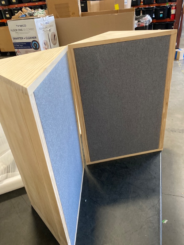 Photo 2 of Evenreach Bass Trap,16" X 24" X 8.5"Wooden Acoustic Panels?2 pack?,Better than Bass Trap Studio Foam,Corner Block Finish,Acoustic Treatment Panels for Studio, Listening Room or Theater
