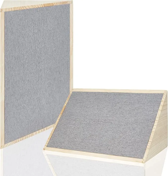 Photo 1 of Evenreach Bass Trap,16" X 24" X 8.5"Wooden Acoustic Panels?2 pack?,Better than Bass Trap Studio Foam,Corner Block Finish,Acoustic Treatment Panels for Studio, Listening Room or Theater
