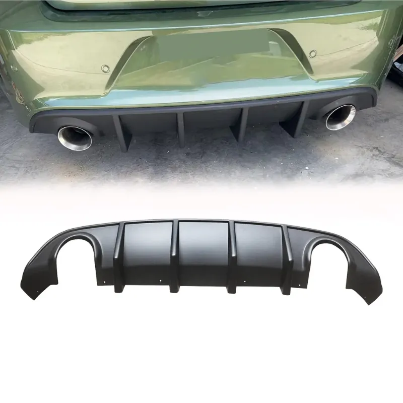 Photo 1 of NINTE Rear Diffuser For 2015-2023 Dodge Charger SRT GT Rear Bumper Lip
