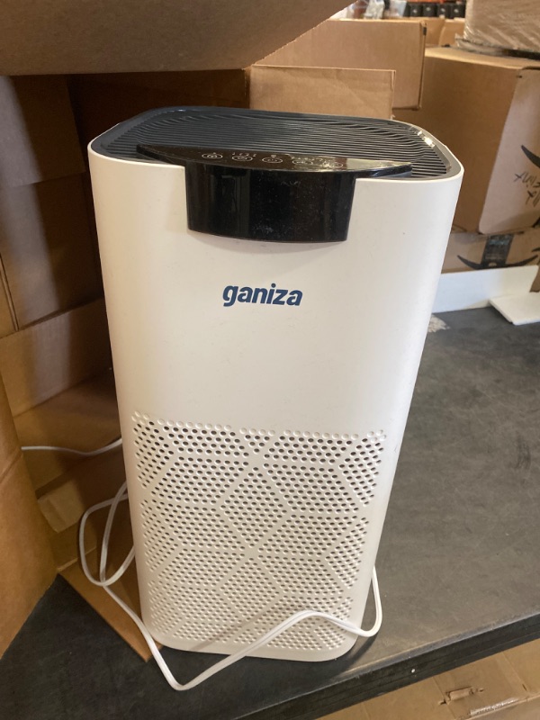 Photo 2 of Ganiza Air Purifiers for Home Large Room 1298ft² Coverage Air Purifiers for Pets, H13 True HEPA Filter, Air Purifiers for Bedroom,23dB Less Noise Air Cleaner for Bedroom
