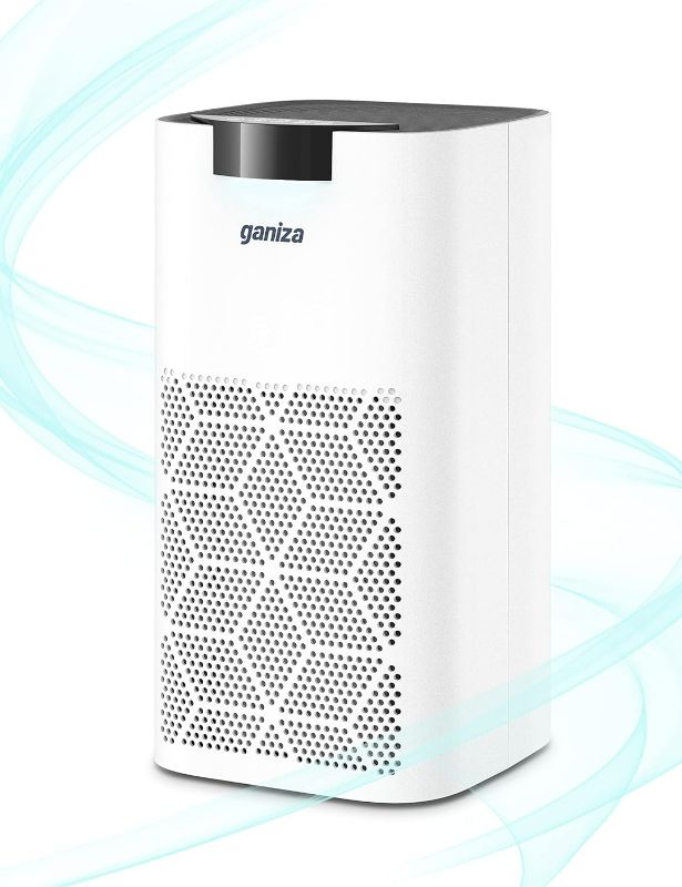 Photo 1 of Ganiza Air Purifiers for Home Large Room 1298ft² Coverage Air Purifiers for Pets, H13 True HEPA Filter, Air Purifiers for Bedroom,23dB Less Noise Air Cleaner for Bedroom
