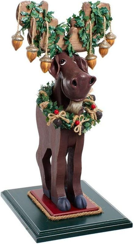 Photo 1 of Kurt Adler 15-Inch Hollywood Moose Nutcracker
