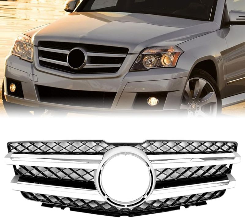 Photo 1 of Grill Front Grille Compatible for Mercedes Benz X204 GLK250 GLK350 2010 2011 2012 2013 2014 2015 (GLK Style-Old)
