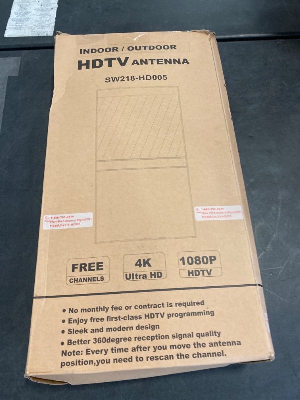Photo 3 of Upgraded 800+ Miles Range TV Antenna-Digital TV Antenna for Smart TV and Old TVs- HD Antenna for TV Indoor Outdoor with Amplifier and Signal Booster-52ft Coax HDTV Cable/AC Adapter- Support 4K 1080p