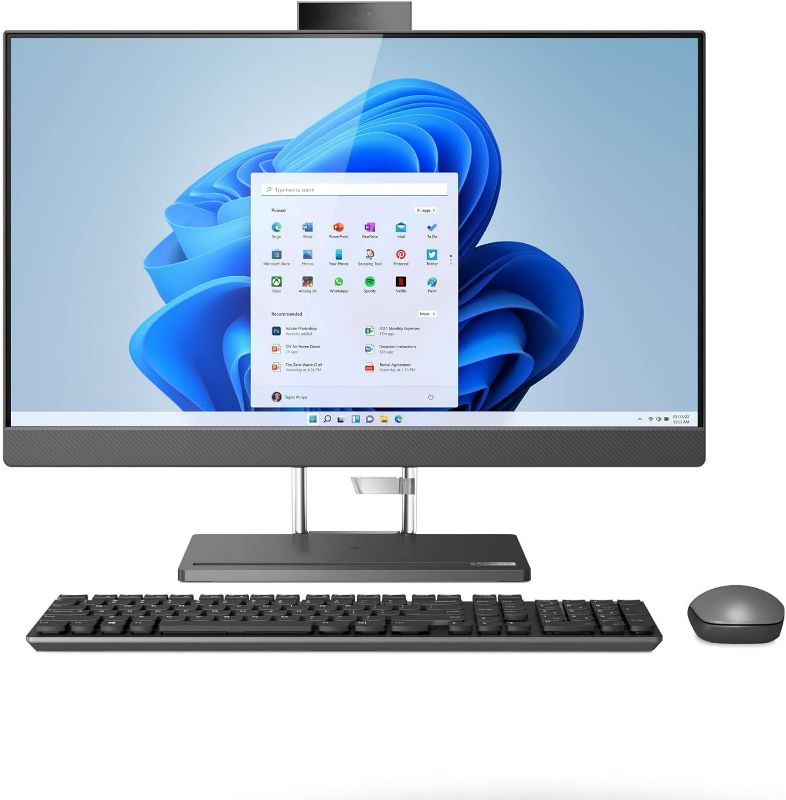 Photo 1 of Lenovo IdeaCentre AIO 5i 27" QHD Touchscreen All-in-1 Desktop Computer - 12th Gen Intel Core i7-12700H 14-Core up to 4.7 GHz CPU, 16GB DDR5 RAM, 512GB NVMe SSD, Intel Iris Xe Graphics, Windows 11 Home
