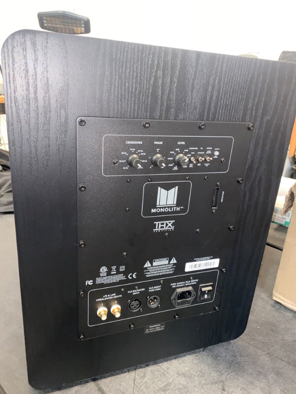 Photo 1 of Monolith by Monoprice M-10 V2 10in THX Certified Select 500 Watt Powered Subwoofer
