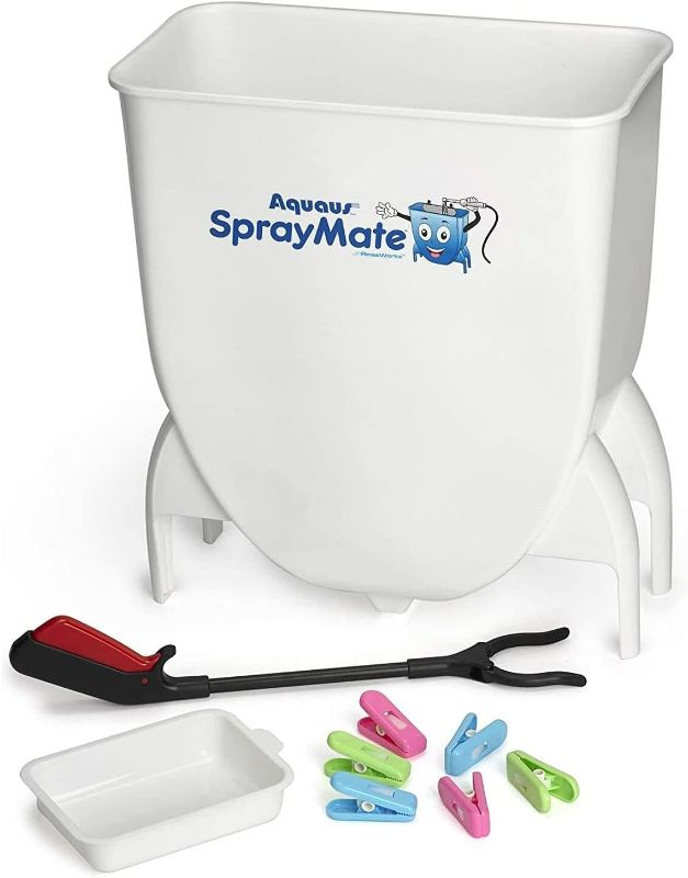 Photo 1 of SprayMate Cloth Diaper Sprayer Splatter Shield, 1 Count
