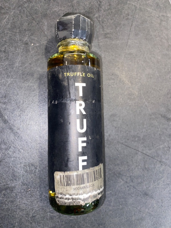 Photo 2 of TRUFF Black Truffle Oil - Black Truffle Infused Olive Oil - Gourmet Dressing, Seasoning, Marinade, or Drizzle, Non-GMO, Gluten-Free, 5.6 fl.oz
