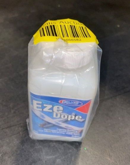 Photo 2 of Eze , Tissue Shrink, 250ml Deluxe Materials--Specially Formulated Water Soluble Dope for shrinking, strengthening and wind-proofing model tissue paper. It is non flammable, has little odor and dries rapidly to a semi-matt finish. Use to apply tissue decor