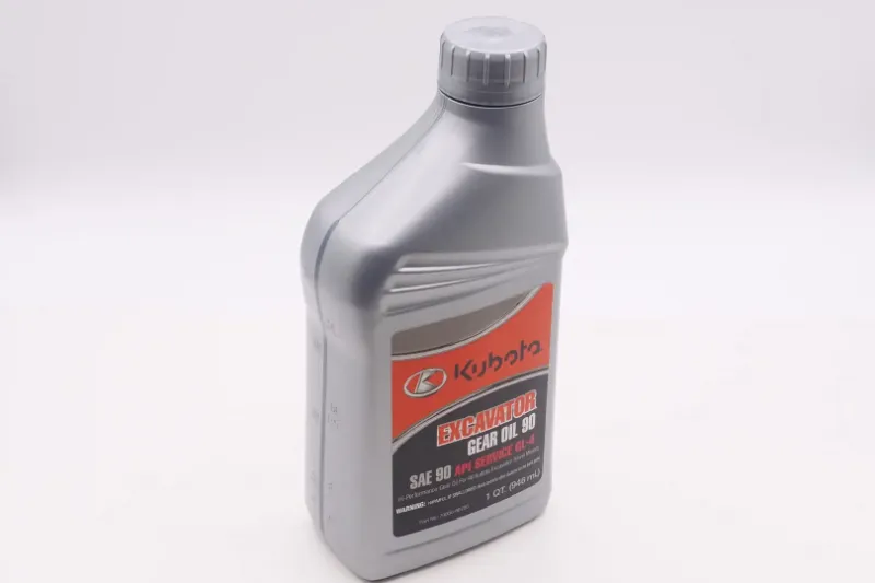 Photo 1 of Kubota EXGAVATOR GEAR OIL 90 SAE 90 API SERVICE GL-4 Hi-Performance Gear Oil For All Kubota Excavator Travel Motors * WARNING: HARMFUL IF SWALLOWED. Read caretuly other cations on the back panel.