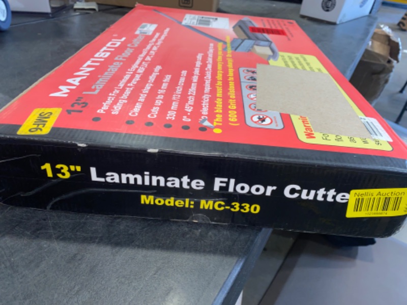 Photo 2 of 13" Pro Laminate Floor Cutter MC-330 with Laminate Floor Installation Kit For Laminate, Vinyl Plank, Engineered Hardwood, Siding & More; Cuts up to 16 mm thick
