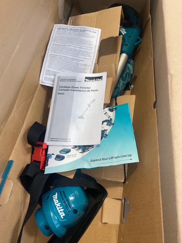 Photo 3 of Makita XRU24Z 18V LXT® Lithium-Ion Cordless String Trimmer, Tool Only
