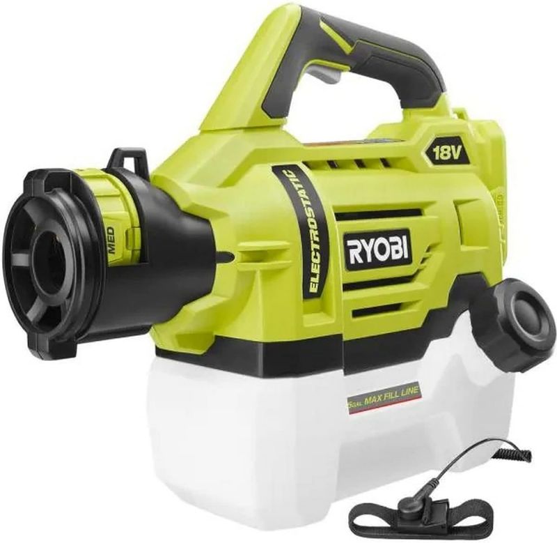 Photo 1 of RYOBI ONE+ 18V Cordless Electrostatic 0.5 Gal. Sprayer (Tool Only), P2809BTL
