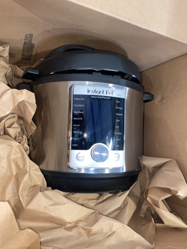 Photo 2 of Instant Pot Ultra, 10-in-1 Pressure Cooker, Slow Cooker, Rice Cooker, Yogurt Maker, Cake Maker, Egg Cooker, Sauté, and more, Includes App With Over 800 Recipes, Stainless Steel, 6 Quart