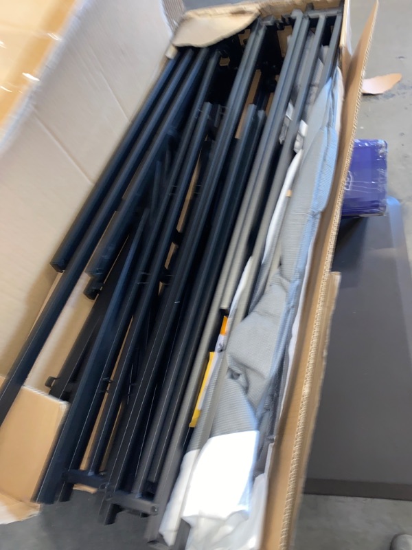 Photo 1 of Full Box Spring and Cover Set, 5 Inch Low Profile Metal BoxSpring, Heavy Duty Structure with Easy Clean Cover, Mattress Foundation, Noise Free, Non-Slip, Easy Assembly
