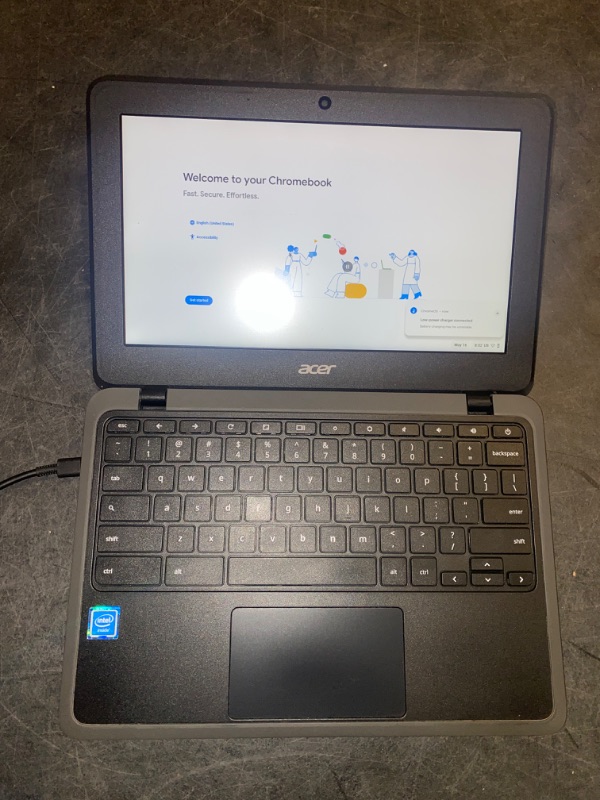 Photo 2 of Acer Chromebook 311 CB311-9H-C12A, Intel Celeron N4000, 11.6" HD, 4GB LPDDR4, 32GB eMMC, Gigabit WiFi, Bluetooth 5.0
